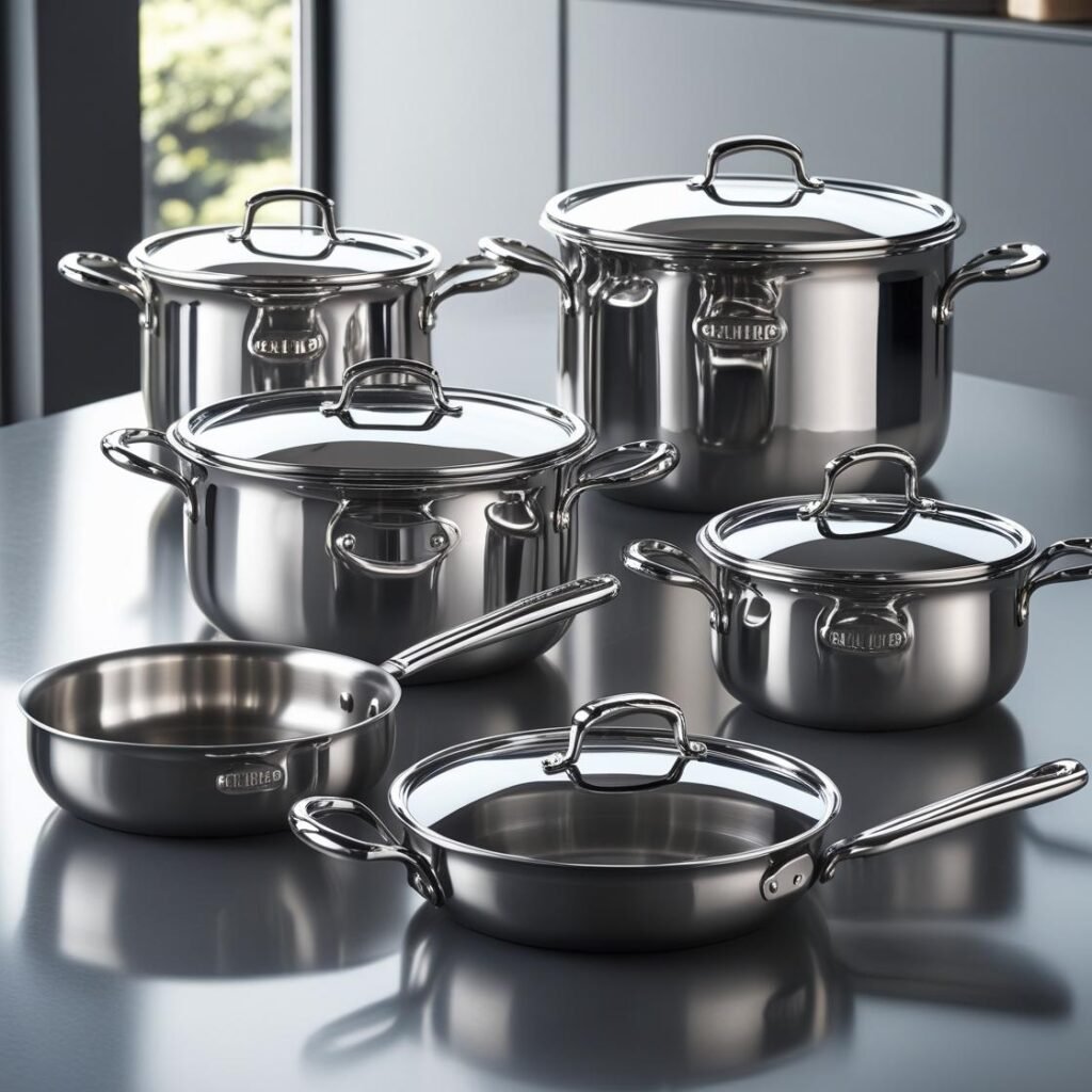 tramontina tri ply clad 10 piece cookware set