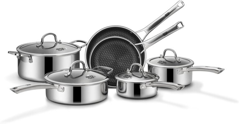 SNOWCLAD Stainless Cookware Set