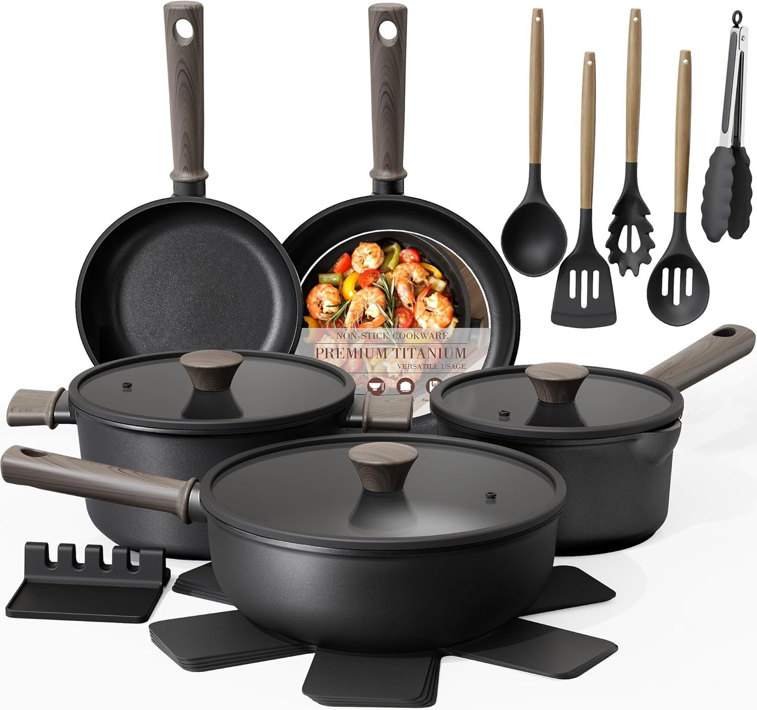 Astercook Titanium Cookware Set