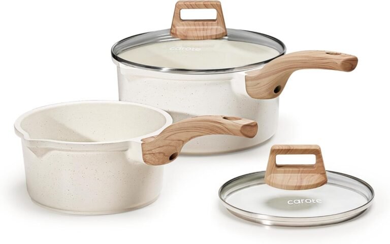 CAROTE Granite Nonstick Saucepan