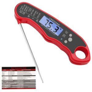 Amazing LONICERA Cooking Thermometer Review – 2-4 Second Waterproof Instant Read for Perfect Cooking Results