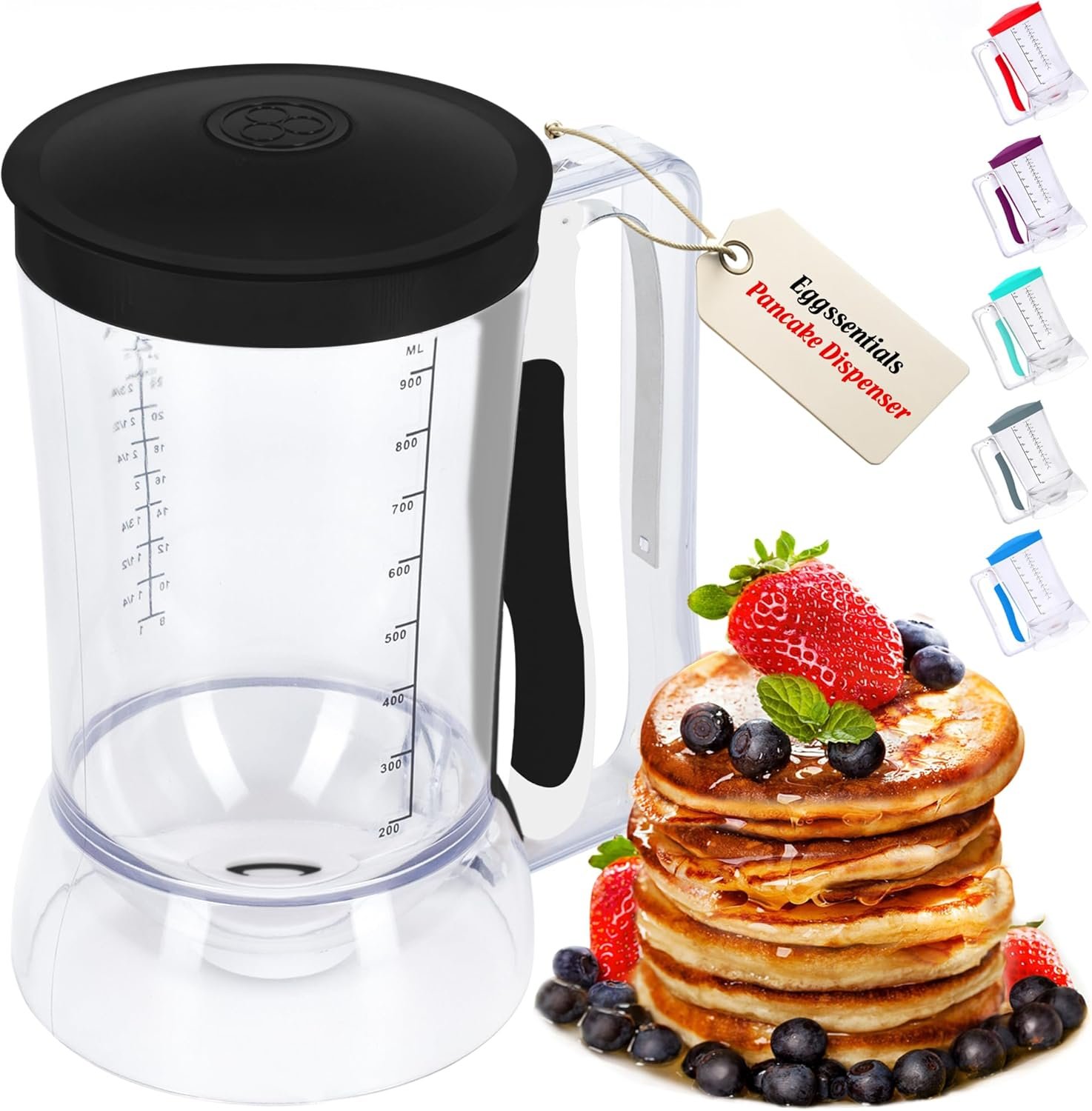 Amazing Eggssentials Batter Dispenser Review – 4-Cup Mess-Free Easy Pour Design for Perfect Pancakes & Baking .