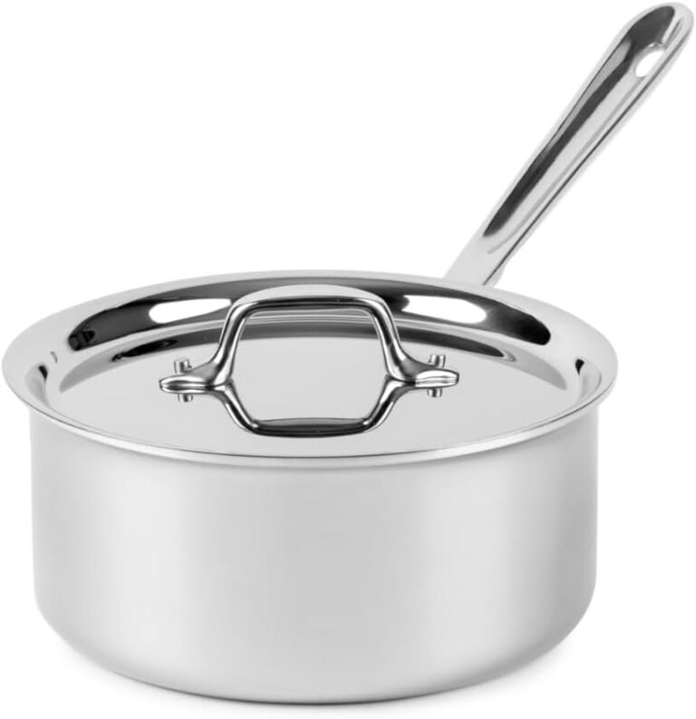 stainless saucepan