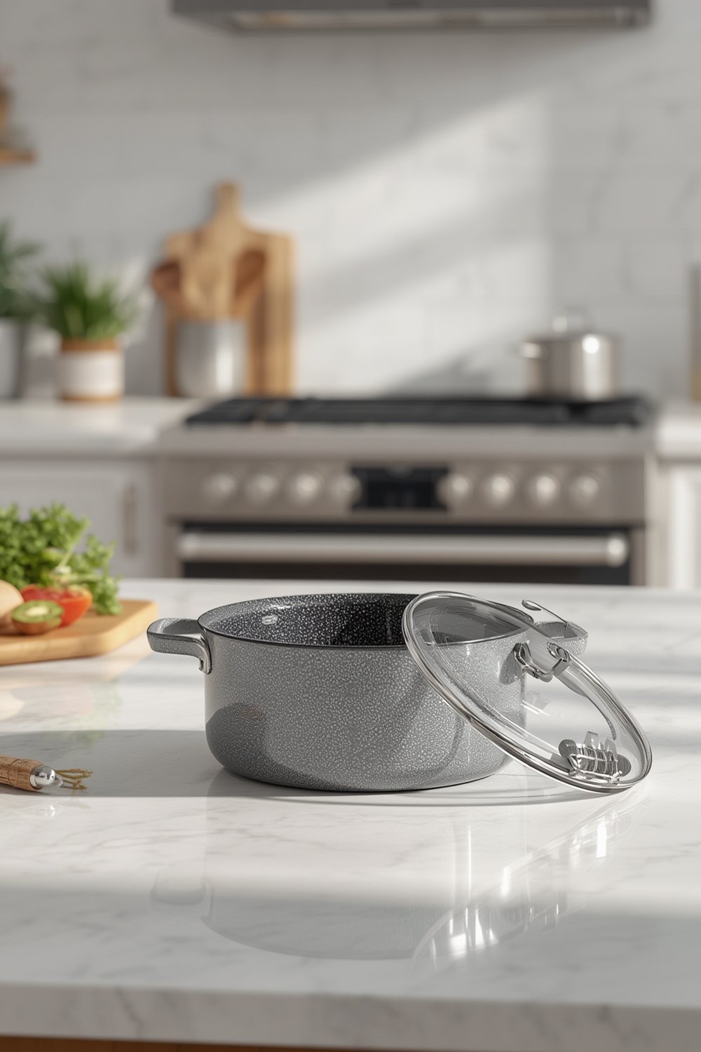 ceramic saucepan product view