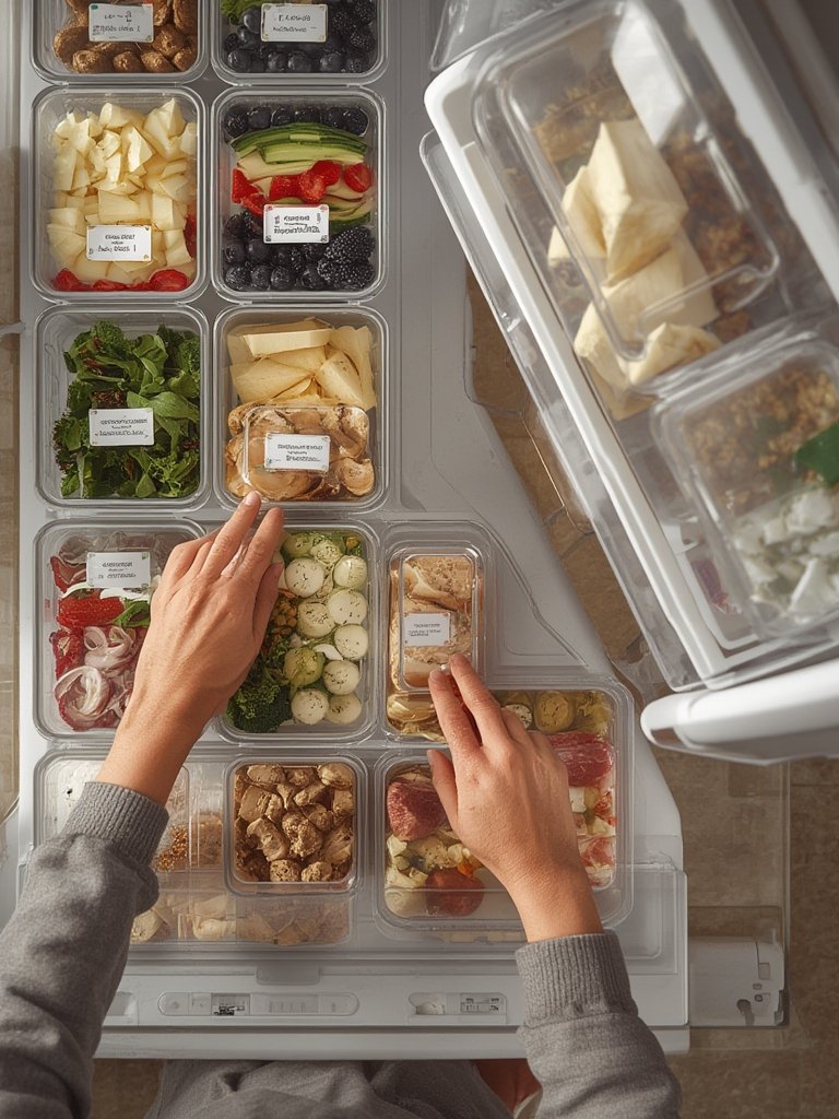 fridge storage containers - Illustration 2