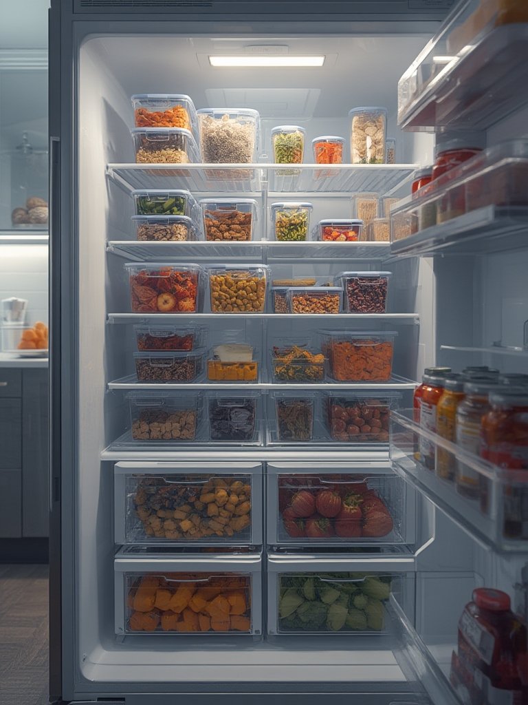 fridge storage containers - Illustration 3