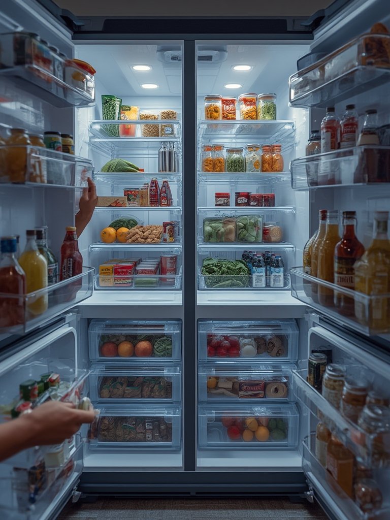 quad door fridge - Illustration 2