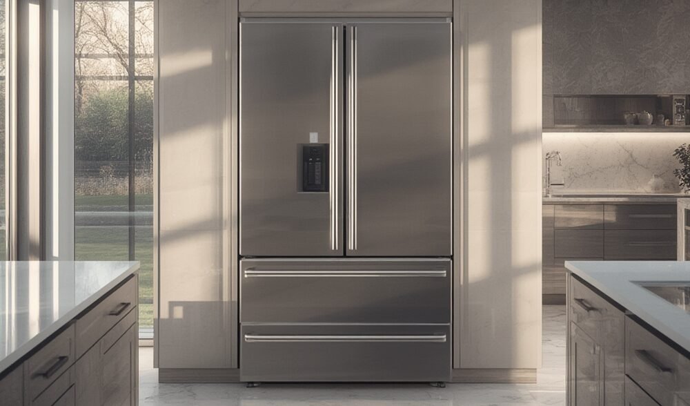 quad door fridge