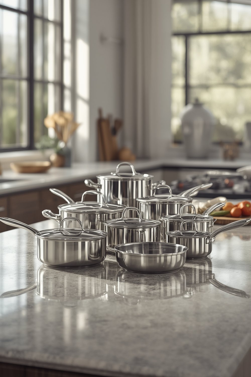 stainless cookware product view