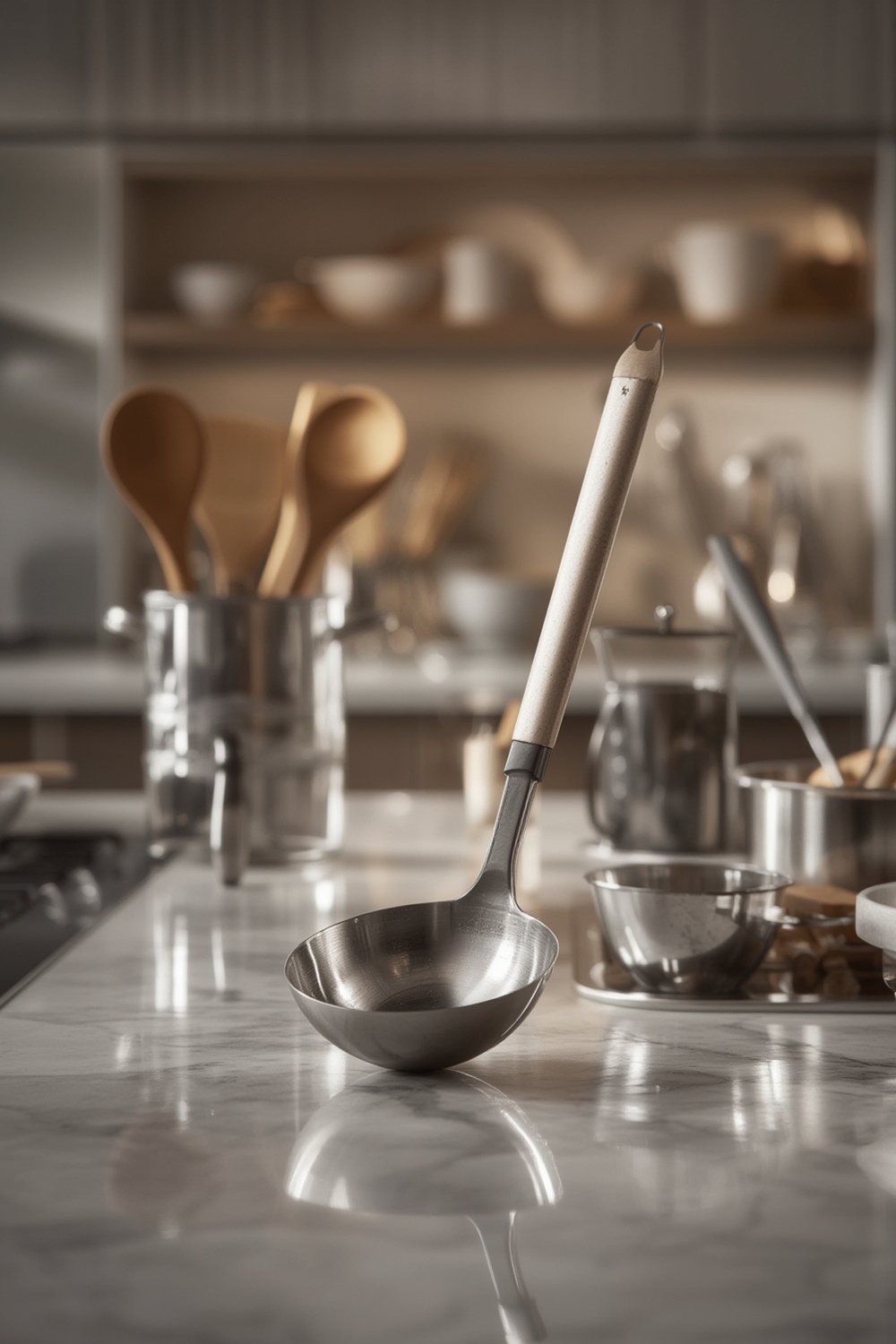 stainless ladle product view