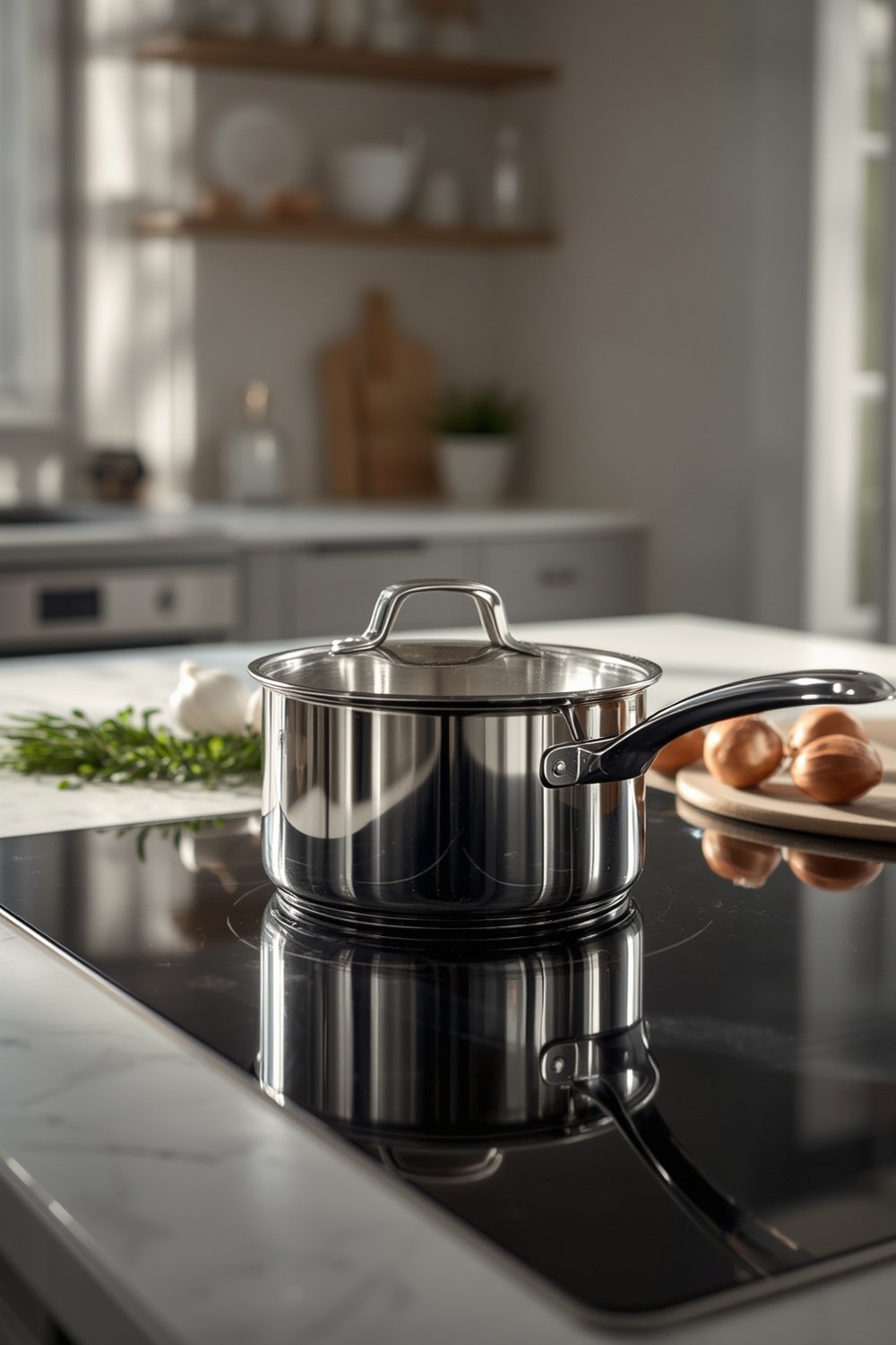stainless saucepan product view