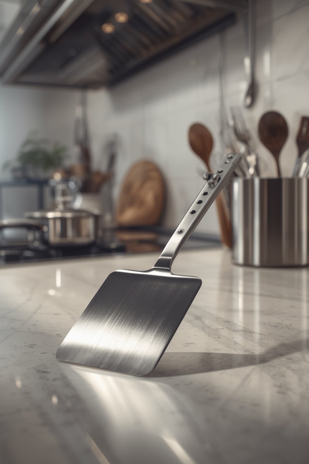 stainless spatula product view