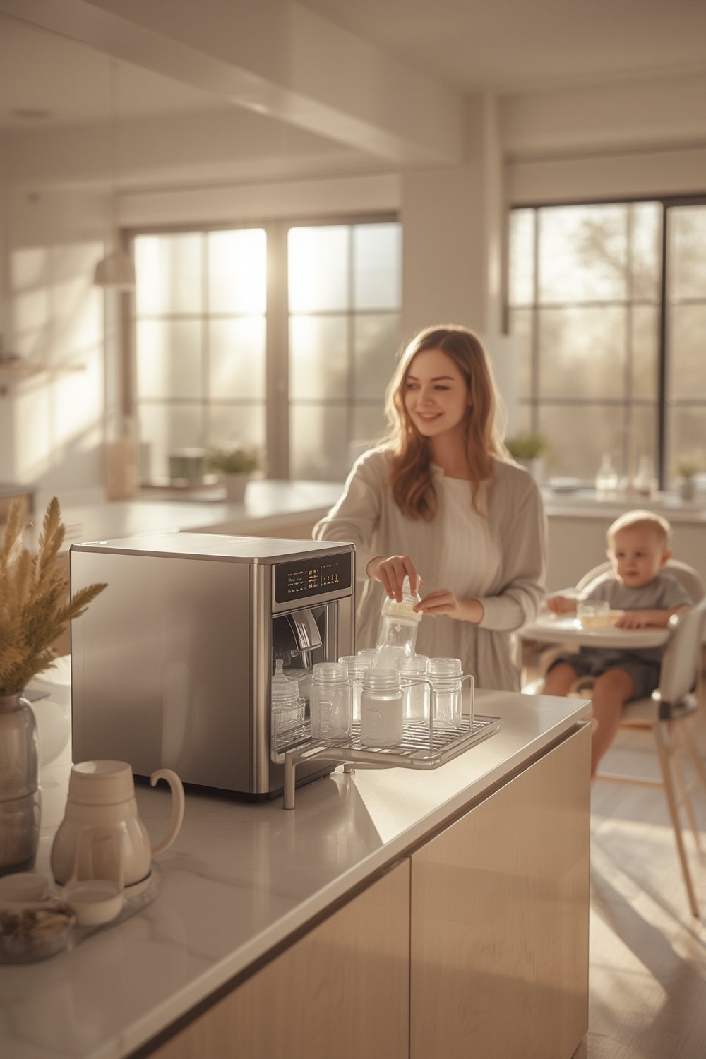 baby bottle washer - Illustration 1