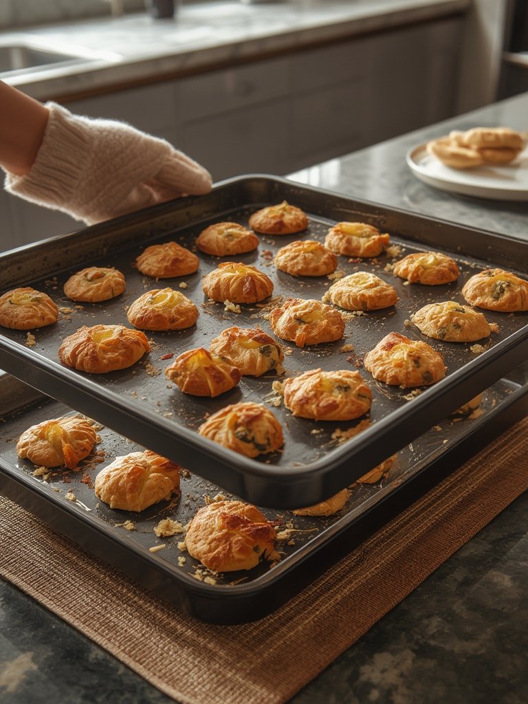 baking sheets in action