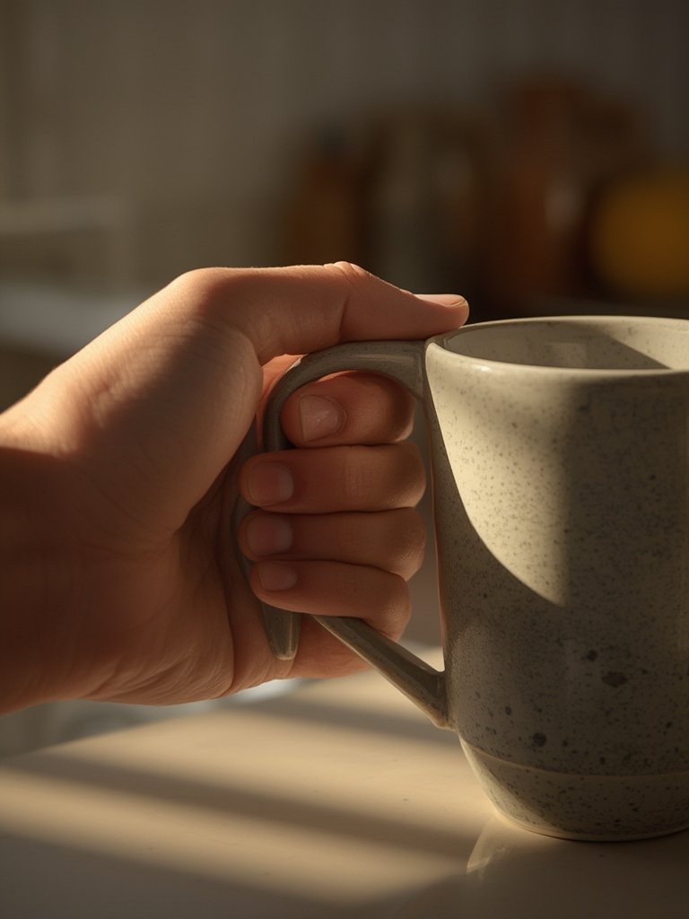 ergonomic mug - Illustration 2
