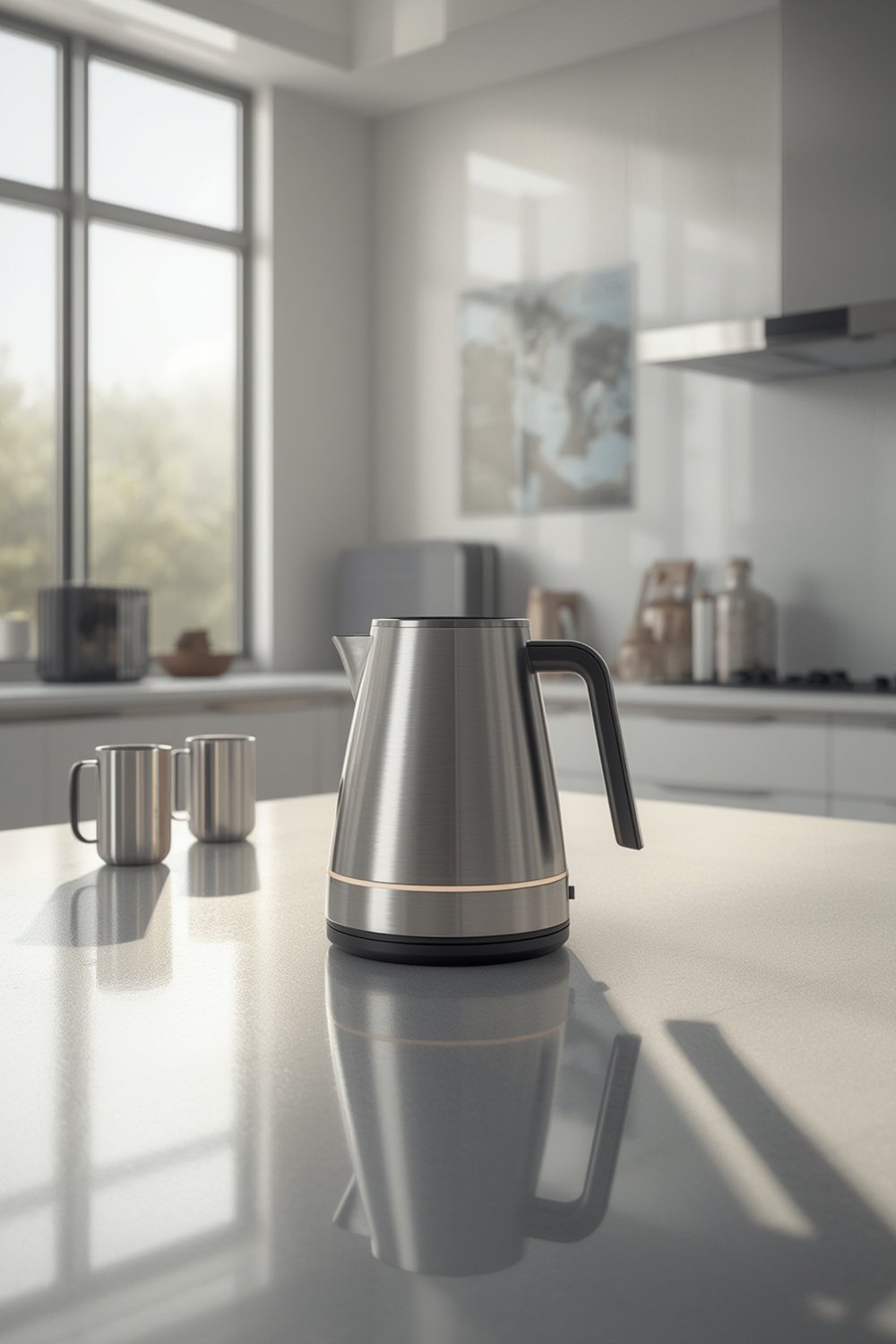 foldable kettle - Illustration 1