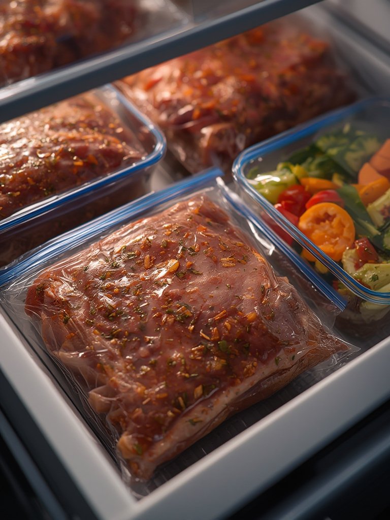 vacuum sealer in action