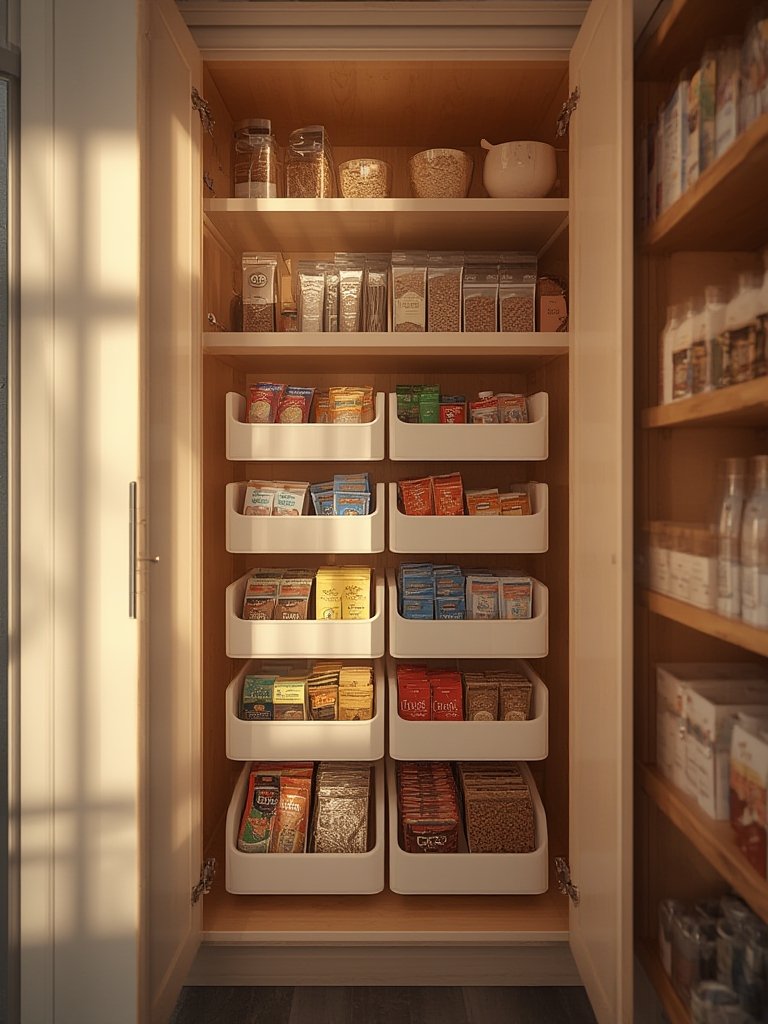 packet organizer in action