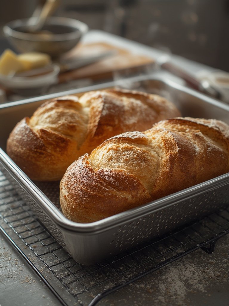 baguette pan in action