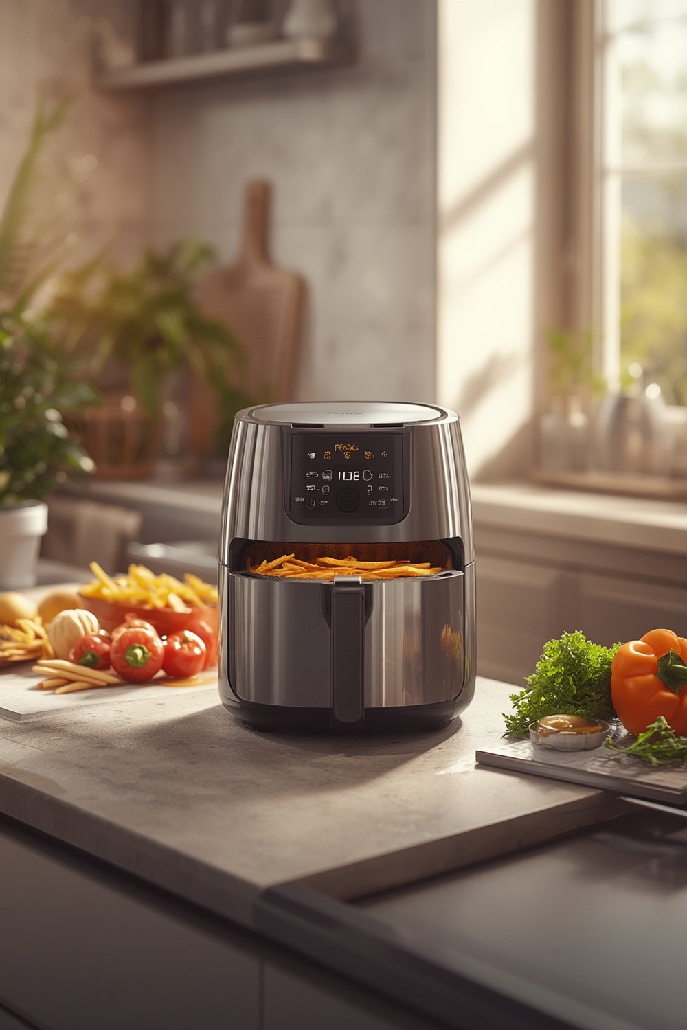 portable air fryer - Illustration 1