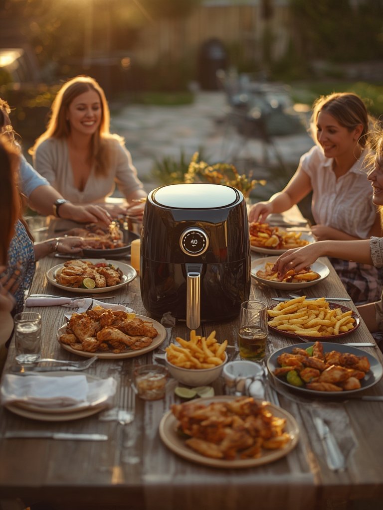 portable air fryer - Illustration 3