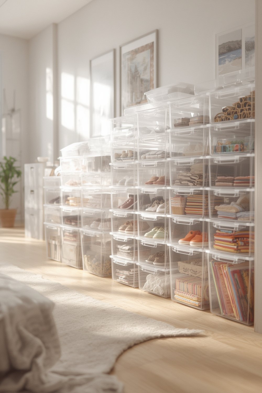 storage bins product view
