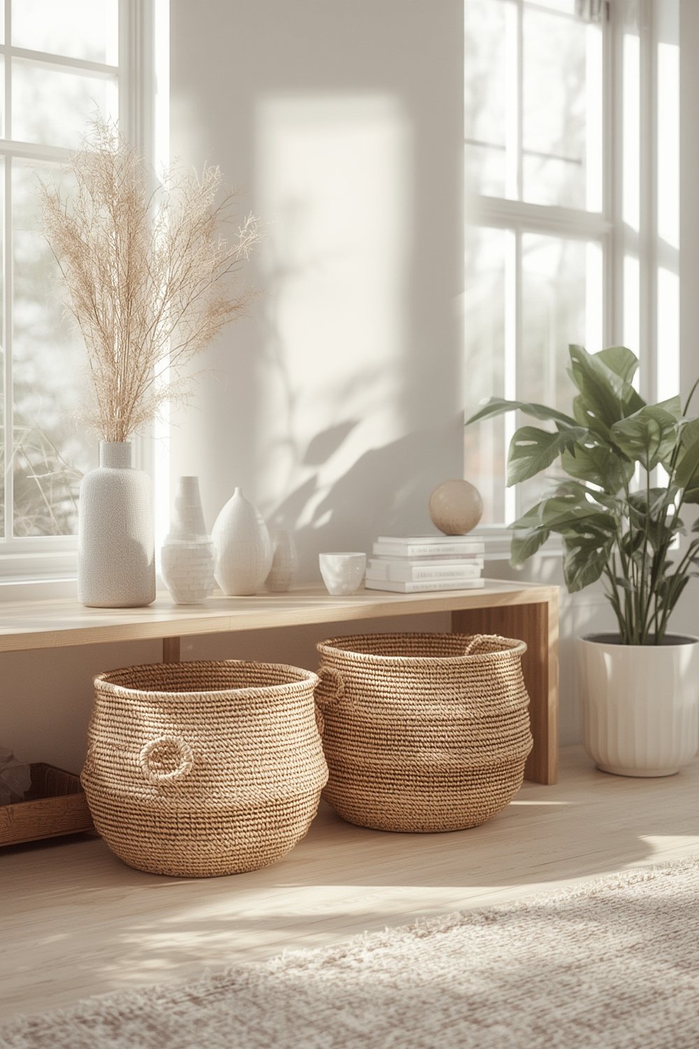 wicker baskets product view