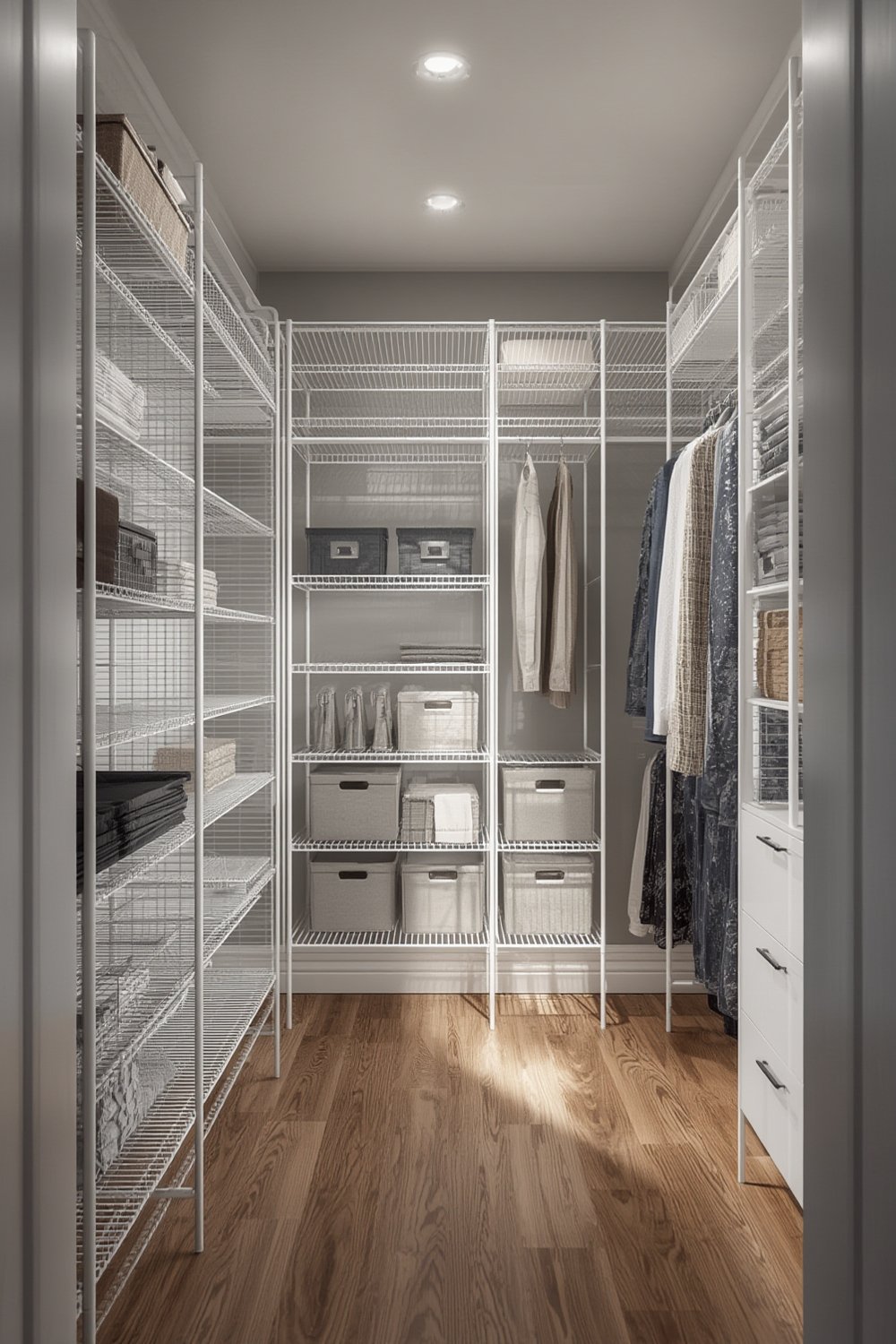 wire shelving product view