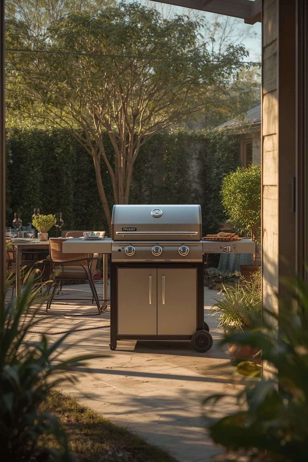 wood pellet grill - Illustration 1