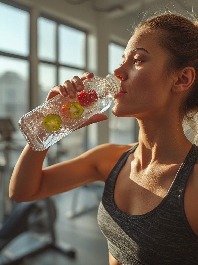 electrolyte water in action